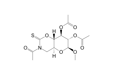 N-ACETYL-(5R)-(2,3-DI-O-ACETYL-4-DEOXY-1-O-METYHL-BETA-D-XYLOPYRANOSO)-[5,4-E]-TETRAHYDRO-1,3-OXAZINE-2-THIONE
