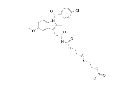 2-[[2-(NITROOXY)-ETHYL]-DISULFANYL]-ETHYL-[2-[1-(4-CHLOROBENZOYL)-5-METHOXY-2-METHYL-1H-INDOL-3-YL]-ACETYL]-CARBAMATE