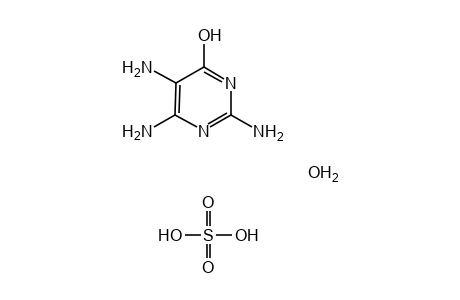 2,5,6-TRIAMINO-4-PYRIMIDINOL, SULFATE, HYDRATE