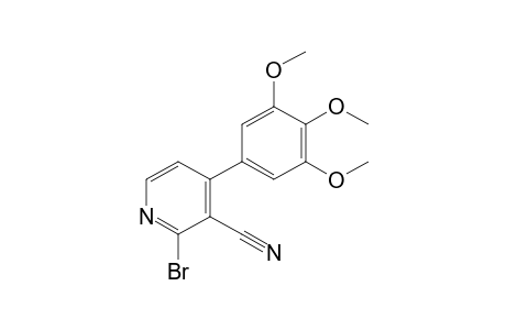 2-Bromo-4-(3,4,5-trimethoxy-phenyl)-nicotinonitrile