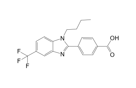 1-Butyl-5-(trifluoromethyl)-1H-benzimidazole-2-(para - benzoic) Acid