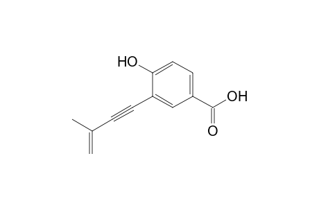 4-HYDROXY-3-(3'-METHYL-3'-BUTEN-1'-INYL)-BENZOIC_ACID