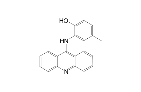 Phenol, 2-(9-acridinylamino)-4-methyl-