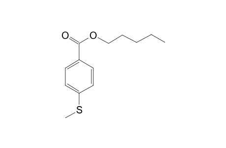 Benzoic acid, 4-(methylthio)-, pentyl ester