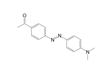 4'-[(p-dimethylaminophenyl)azo]acetophenone