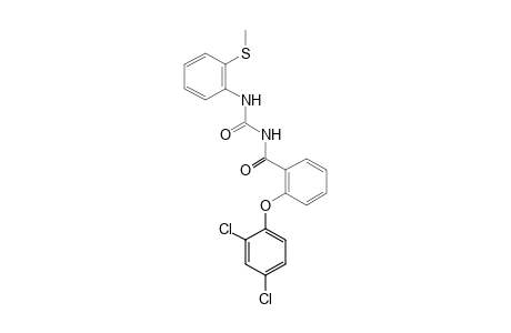 1-[o-(2,4-dichlorophenoxy)benzoyl]-3-[o-(methylthio)phenyl]urea