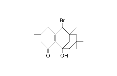 8-Bromo-diisophor-2(7)-en-1-ol-3-one