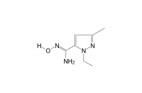 1-ethyl-3-methylpyrazole-5-carboxamidoxime