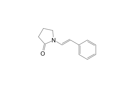 1-[(E)-2-Phenylethenyl]-2-pyrrolidinone