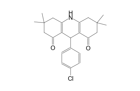 3,3,6,6-TETRAMETHYL-9-(4-CHLOROPHENYL)-1,2,3,4,5,6,7,8,9,10-DECAHYDROACRIDINE-1,8-DIONE