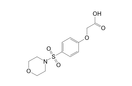 [p-(morpholinosulfonyl)phenoxy]acetic acid