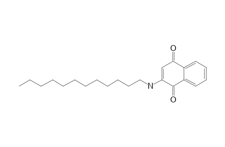 2-N-Dodecylamino-1,4-naphthoquinone