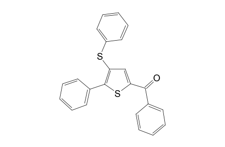 Phenyl(5-phenyl-4-(phenylthio)thiophen-2-yl)methanone