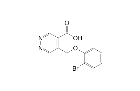5-(2-Bromophenoxymethyl)-4-pyridazinecarboxylic acid