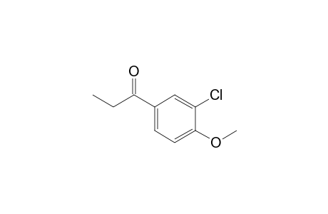 1-(3'-Chloro-4'-methoxyphenyl)-1-propanone