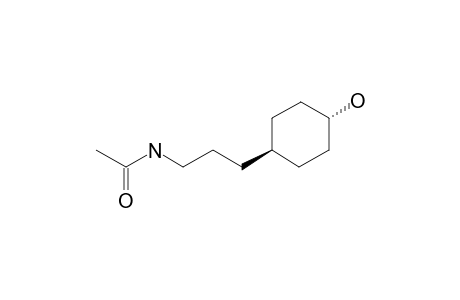 Trans-4-(3-acetylaminopropyl)cyclohexanol