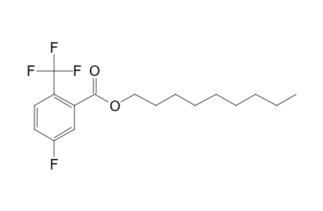 5-Fluoro-2-trifluoromethylbenzoic acid, nonyl ester