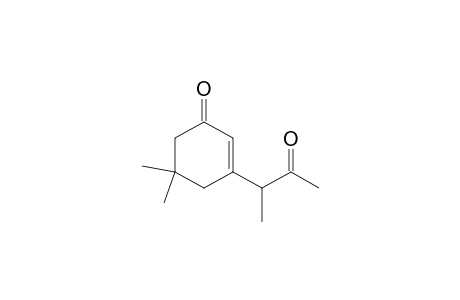 2-Cyclohexen-1-one, 5,5-dimethyl-3-(1-methyl-2-oxopropyl)-