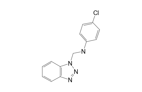 1-[(p-chloroanilino)methyl]-1H-benzotriazole