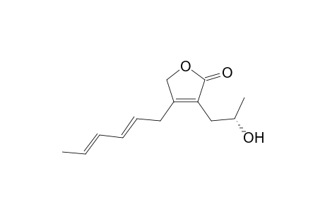 3-(2-HYDROXYPROPYL)-4-(HEXA-2E,4E-DIEN-6-YL)-FURAN-2(5H)-ONE