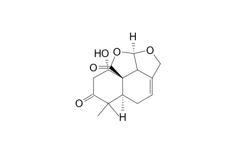 6H,9H-Benzo[e]furo[2,3,4-cd]isobenzofuran-6,9-dione, 2,4,4a,5,7,8,10a,10b-octahydro-8-hydroxy-5,5-dimethyl-, [4aS-(4a.alpha.,8.alpha.,8aS*,10a.alpha.,10b.alpha.)]-