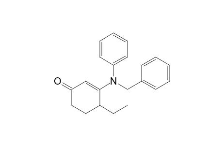 3-(N-Benzylanilino)-4-ethylcyclohex-2-enone