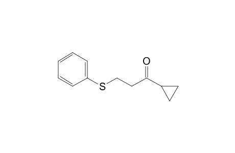 1-Cyclopropyl-3-(phenylthio)-1-propanone