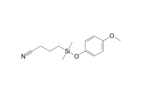 1-(3-Cyanopropyl)dimethylsilyloxy-4-methoxybenzene