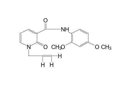 1-ALLYL-1,2-DIHYDRO-2',4'-DIMETHOXY-2-OXONICOTINANILIDE