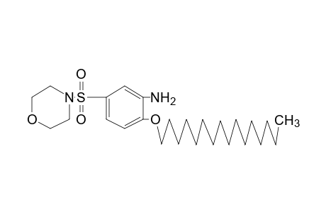 4-{[3-amino-4-(hexadecyloxy)phenyl]sulfonyl}morpholine