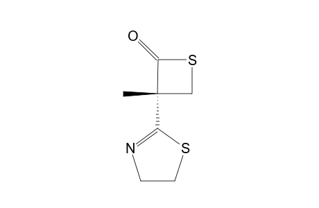 2-(3'-METHYL-2'-OXOTHIETHAN-3'-YL)-4,5-DIHYDRO-THIAZOLE