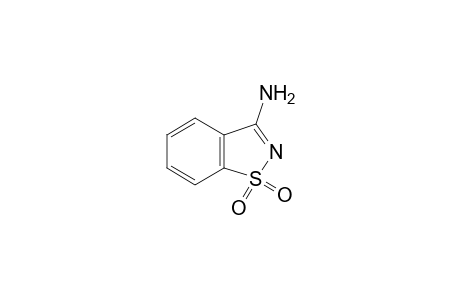 3-Amino-1,2-benzisothiazole, 1,1-dioxide