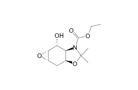 Ethyl 2-hydroxy-3,4-epoxy-8,8-dimethyl-7-oxa-9-azacyclo[4.3.0]non-3-en-9-carboxylate