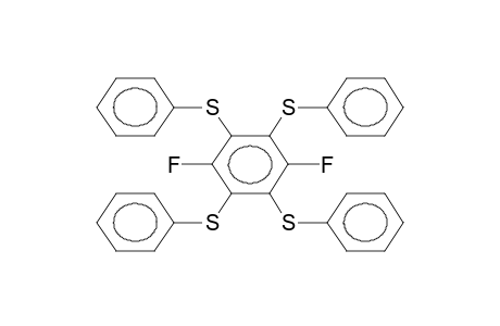 1,4-Difluoro-tetrakis(phenylthio)benzene