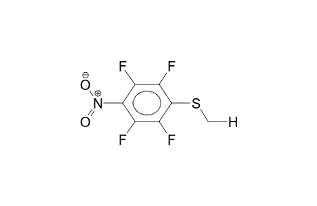 1-NITRO-4-METHYLTHIOTETRAFLUOROBENZENE