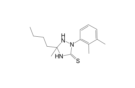 5-Butyl-2-(2,3-dimethyl-phenyl)-5-methyl-[1,2,4]triazolidine-3-thione