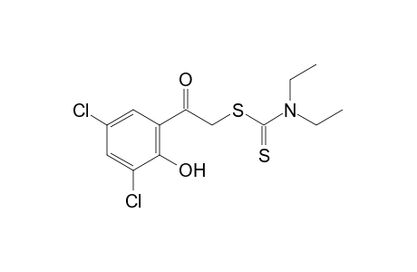 3',5'-dichloro-2'-hydroxy-2-mercaptoacetophenone, 2-(diethyldithiocarbamate)