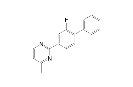 2-(2-fluoro-[1,1'-biphenyl]-4-yl)-4-methylpyrimidine