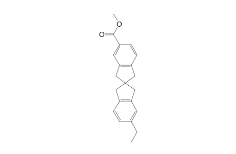 5'-ethyl-2,2'-spirobiindan-5-carboxylic acid, methyl ester