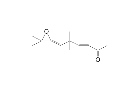 6-(3,3-Dimethyl-oxiran-2-ylidene)-5,5-dimethyl-hex-3-en-2-one