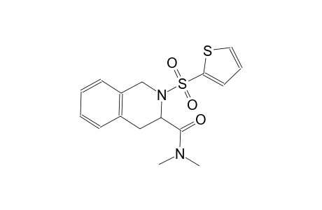 N,N-dimethyl-2-(2-thienylsulfonyl)-1,2,3,4-tetrahydro-3-isoquinolinecarboxamide