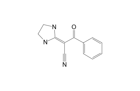 2-imidazolidin-2-ylidene-3-keto-3-phenyl-propionitrile