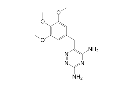 3,5-diamino-6-(3,4,5-trimethoxybenzyl)-as-triazine