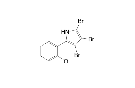 2,3,4-Tribromo-5-(2-methoxyphenyl)-1H-pyrrole