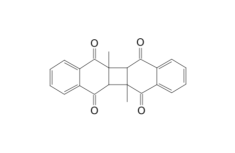 Dibenzo[b,h]biphenylene-5,6,11,12-tetrone, 5a,5b,11a,11b-tetrahydro-5a,11a-dimethyl-, syn-