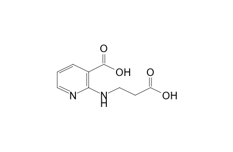 2-(2-Carboxy-ethylamino)-nicotinic acid