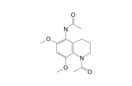 1-Acetyl-5-acetamido-6,8-dimethoxy-1,2,3,4-tetrahydroquinoline