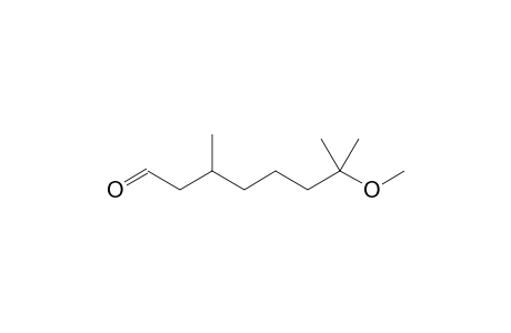 7-Methoxy-3,7-dimethyloctanal