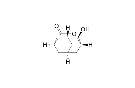 4-Oxatricyclo[4.3.1.13,8]undecan-5-one, 2-hydroxy-, (1.alpha.,2.beta.,3.beta.,6.alpha.,8.beta.)-