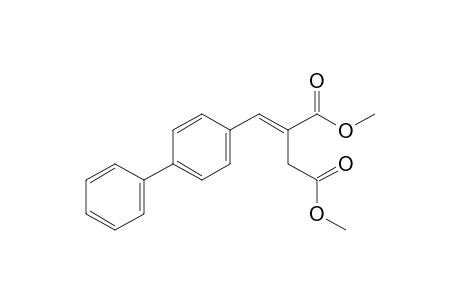 (E)-Dimethyl 2-([1,1'-biphenyl]-4-ylmethylene) succinate